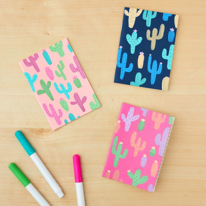 Paper Junkie 24 Pack Mini Paper Notebooks for Kids, Bulk Pocket Notepads with 48 Lined Pages for Journaling, Writing, Composition, School Supplies (6 Colors, 3.5 x 5 in) - Composition Notebook - Image 2